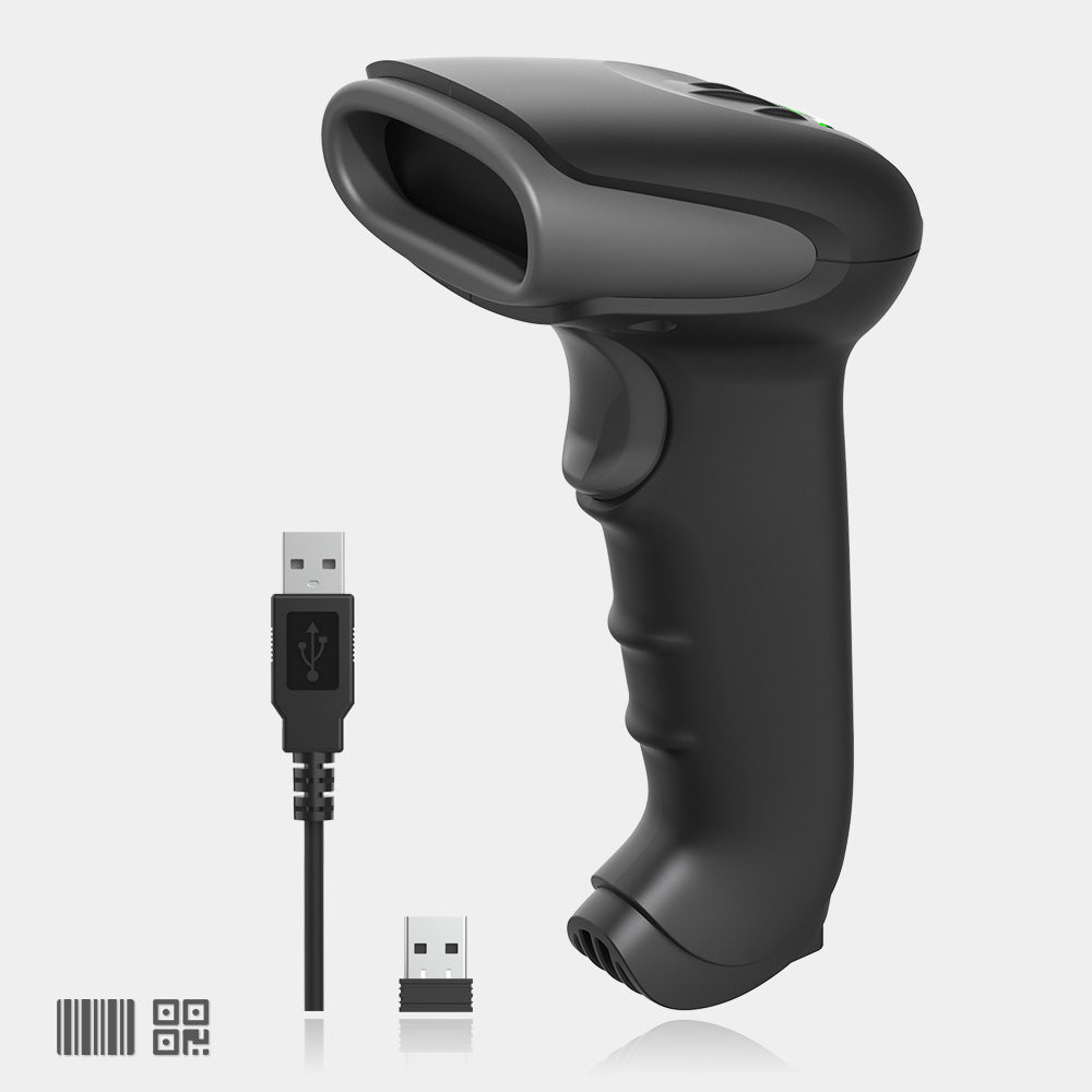 KUNST® X-9701CH Wireless 2.4G 2D Barcode Scanne