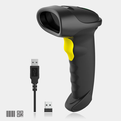 KUNST® X-9201BC Wireless 2.4G 2D Barcode Scanne