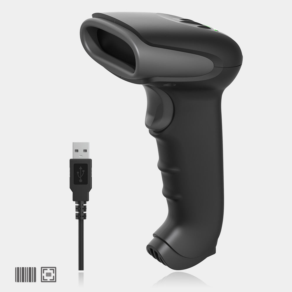 KUNST® X-9700 Wired 1D Image CCD Barcode Scanner