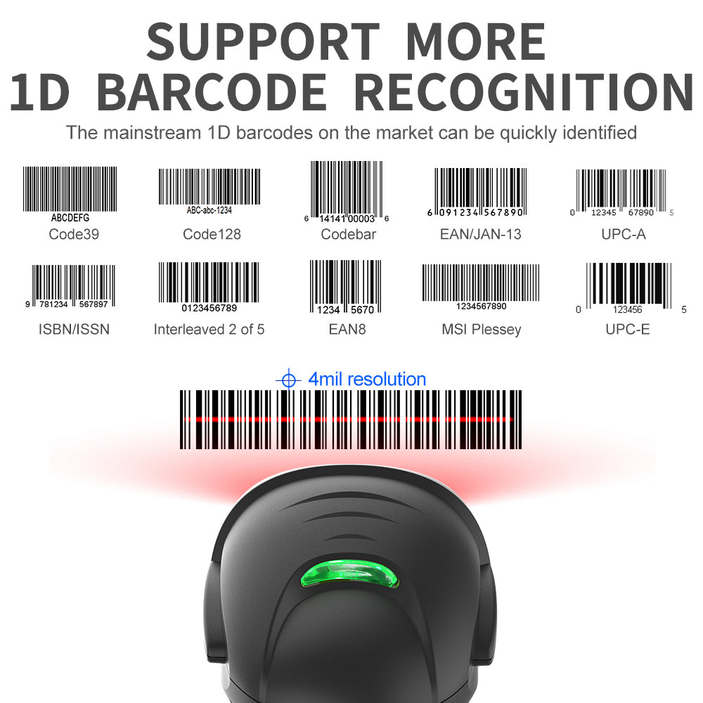 KUNST® X-9101 1D Laser Wired Barcode Scanner