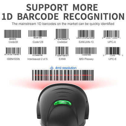 KUNST® X-9101 1D Laser Wired Barcode Scanner