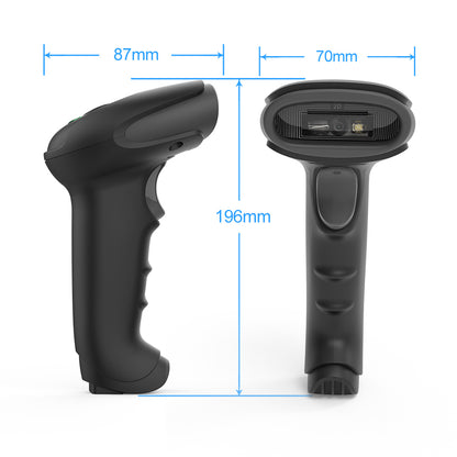 KUNST® X-760E 2D Wired Barcode Scanner