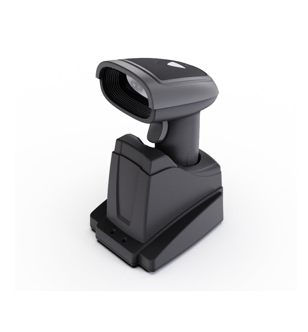 KUNST® GT-1902C+E Wireless 2.4G Bluetooth two-dimensional barcode scanner with charging bracket