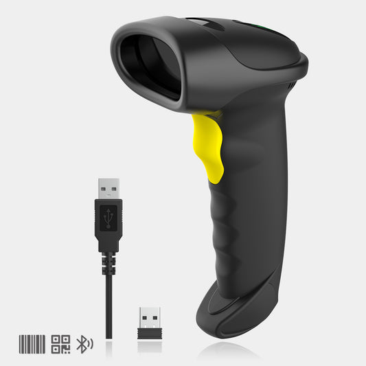 KUNST® X-9201B Wireless 2.4G 2D Barcode Scanne